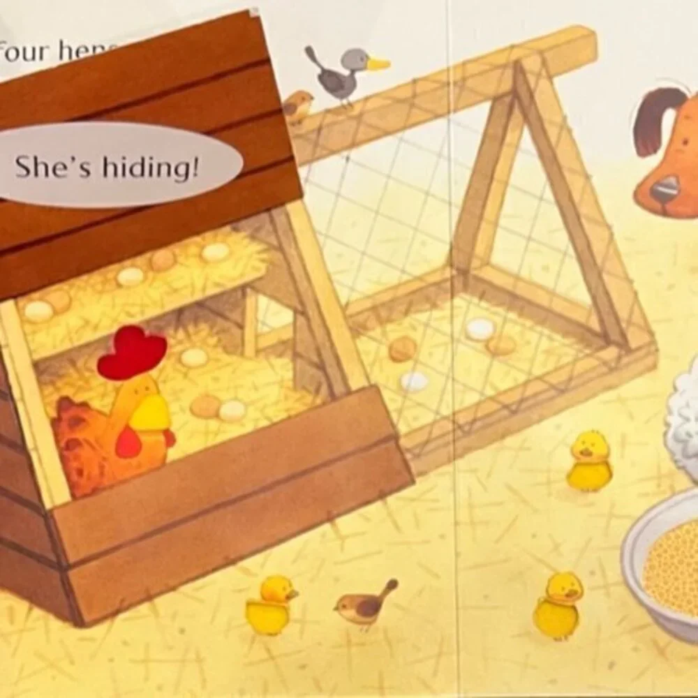 Book Bundle Kids, Animal Hide and Seek, A is for Apple, Peek-a-Boo Farm‎ GIFT